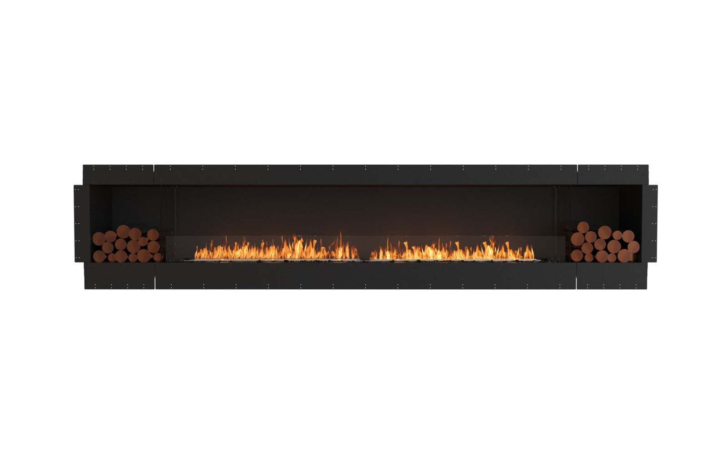 EcoSmart Flex Bioethanol Fireplace 140SS BX2 Single Sided Black
