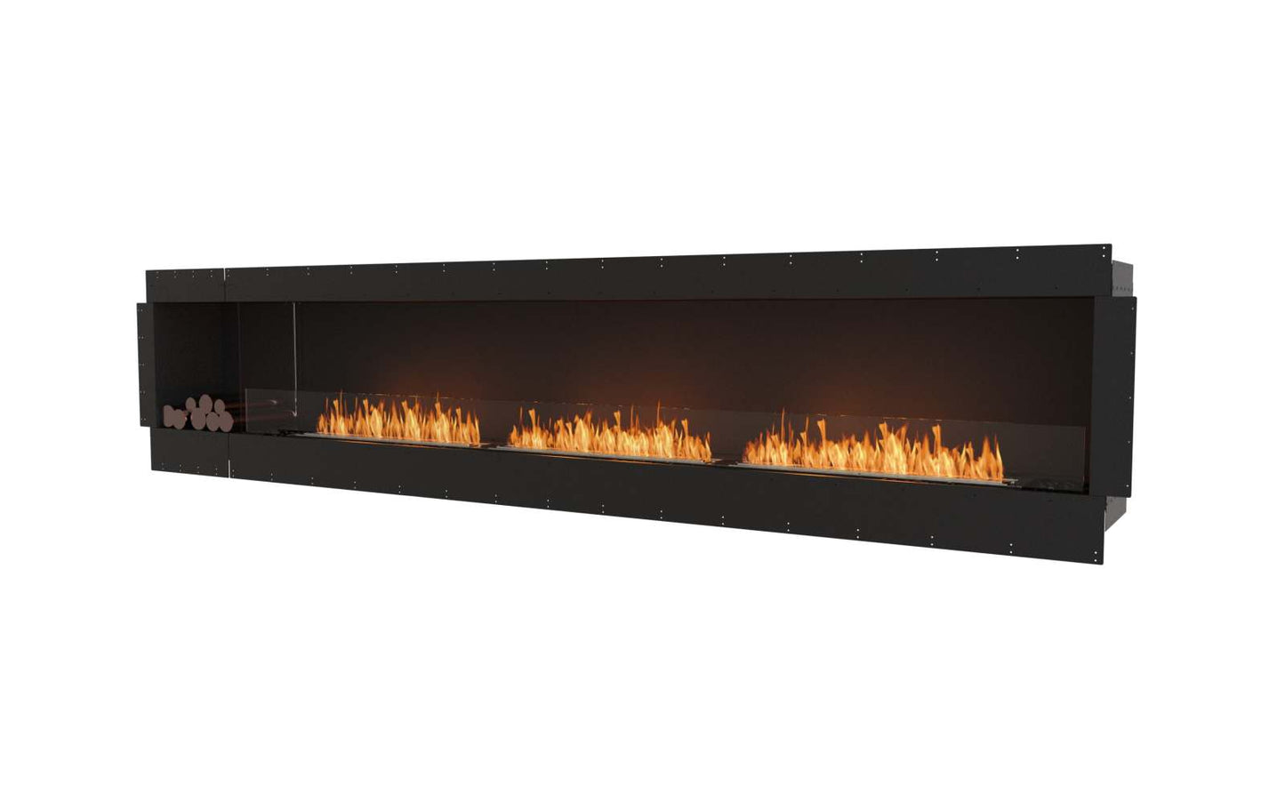 EcoSmart Flex Bioethanol Fireplace 140SS BXL Single Sided Black