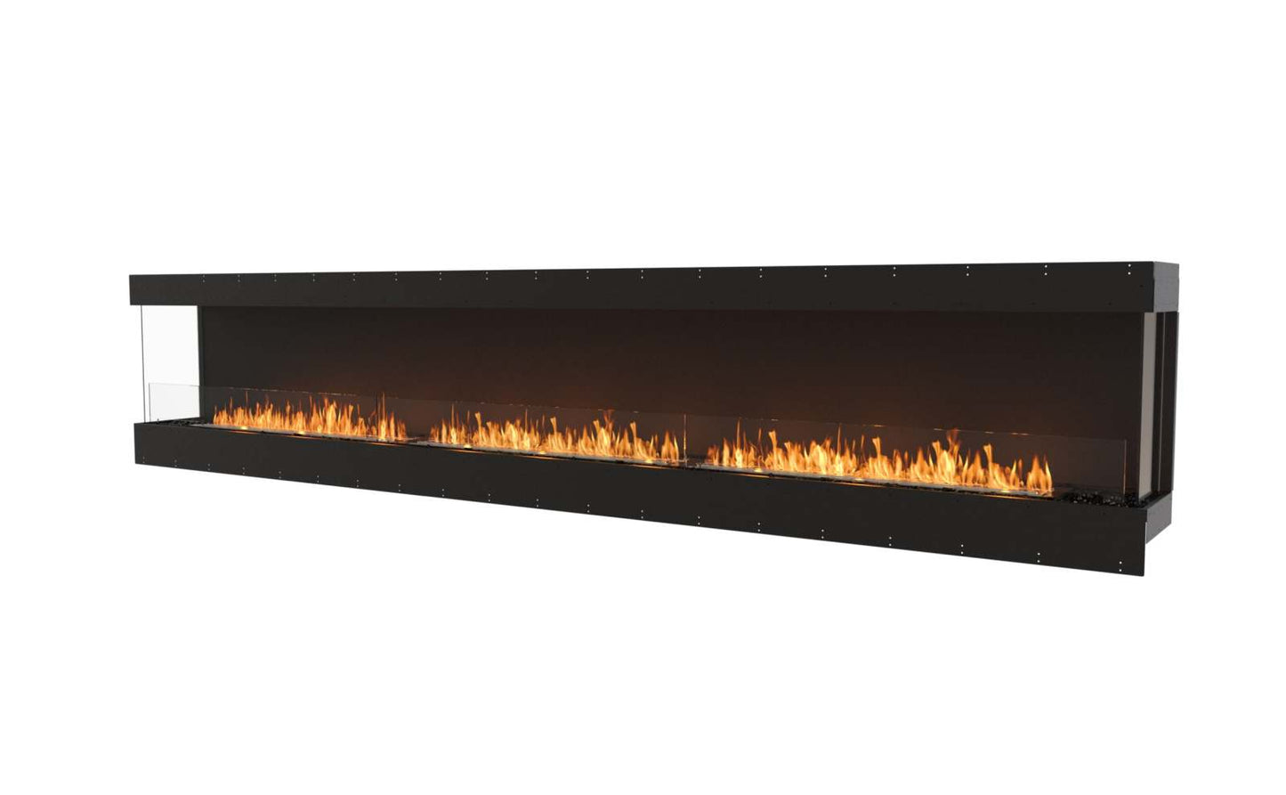 EcoSmart Flex Bioethanol Fireplace 158BY Bay Black