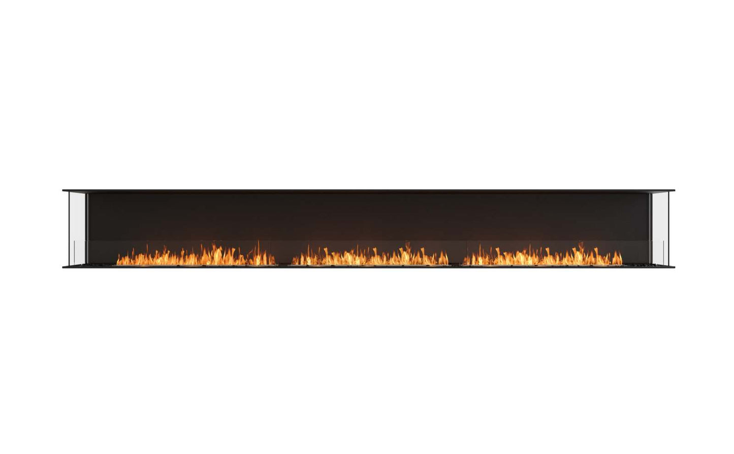 EcoSmart Flex Bioethanol Fireplace 158BY Bay Black