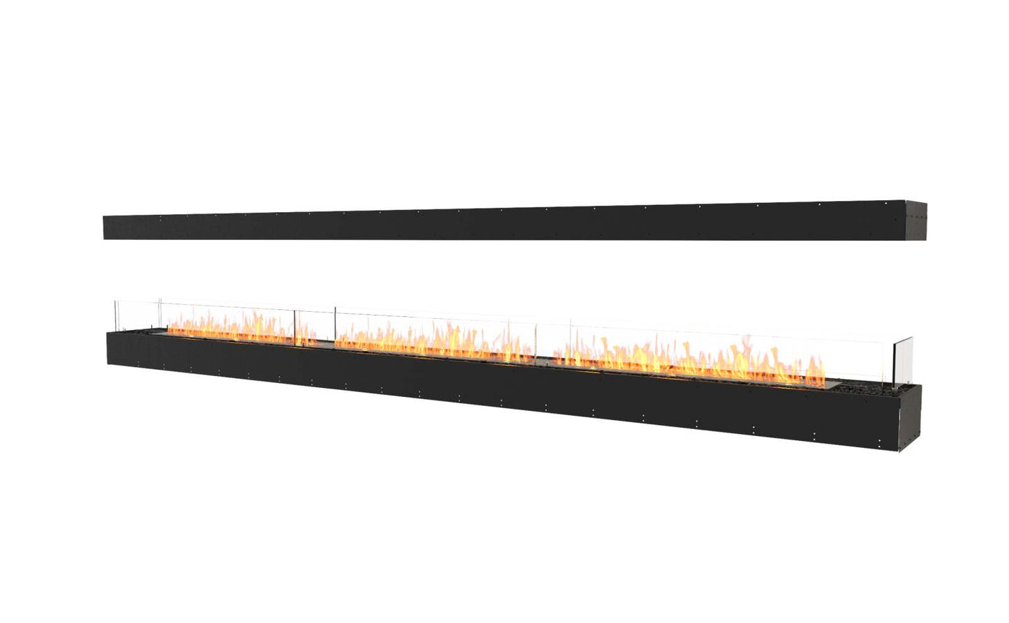 EcoSmart Flex Bioethanol Fireplace 158IL Island Black