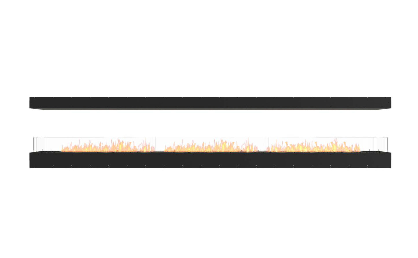 EcoSmart Flex Bioethanol Fireplace 158IL Island Black