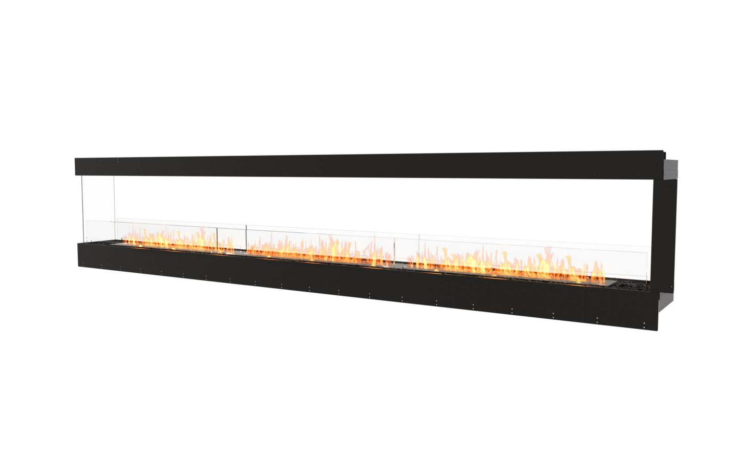 EcoSmart Flex Bioethanol Fireplace 158PN Peninsula Black