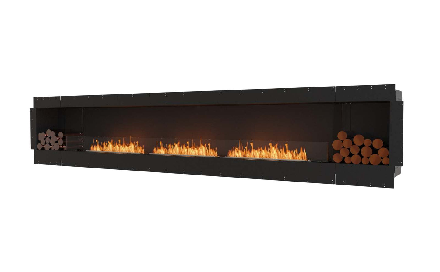 EcoSmart Flex Bioethanol Fireplace 158SS BX2 Single Sided Black