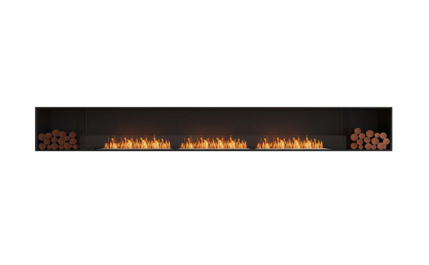 EcoSmart Flex Bioethanol Fireplace 158SS BX2 Single Sided Black