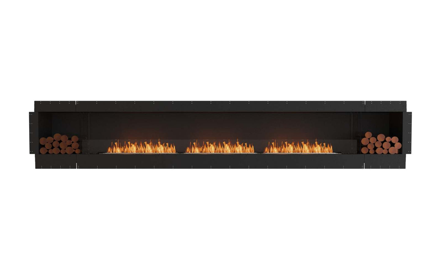 EcoSmart Flex Bioethanol Fireplace 158SS BX2 Single Sided Black