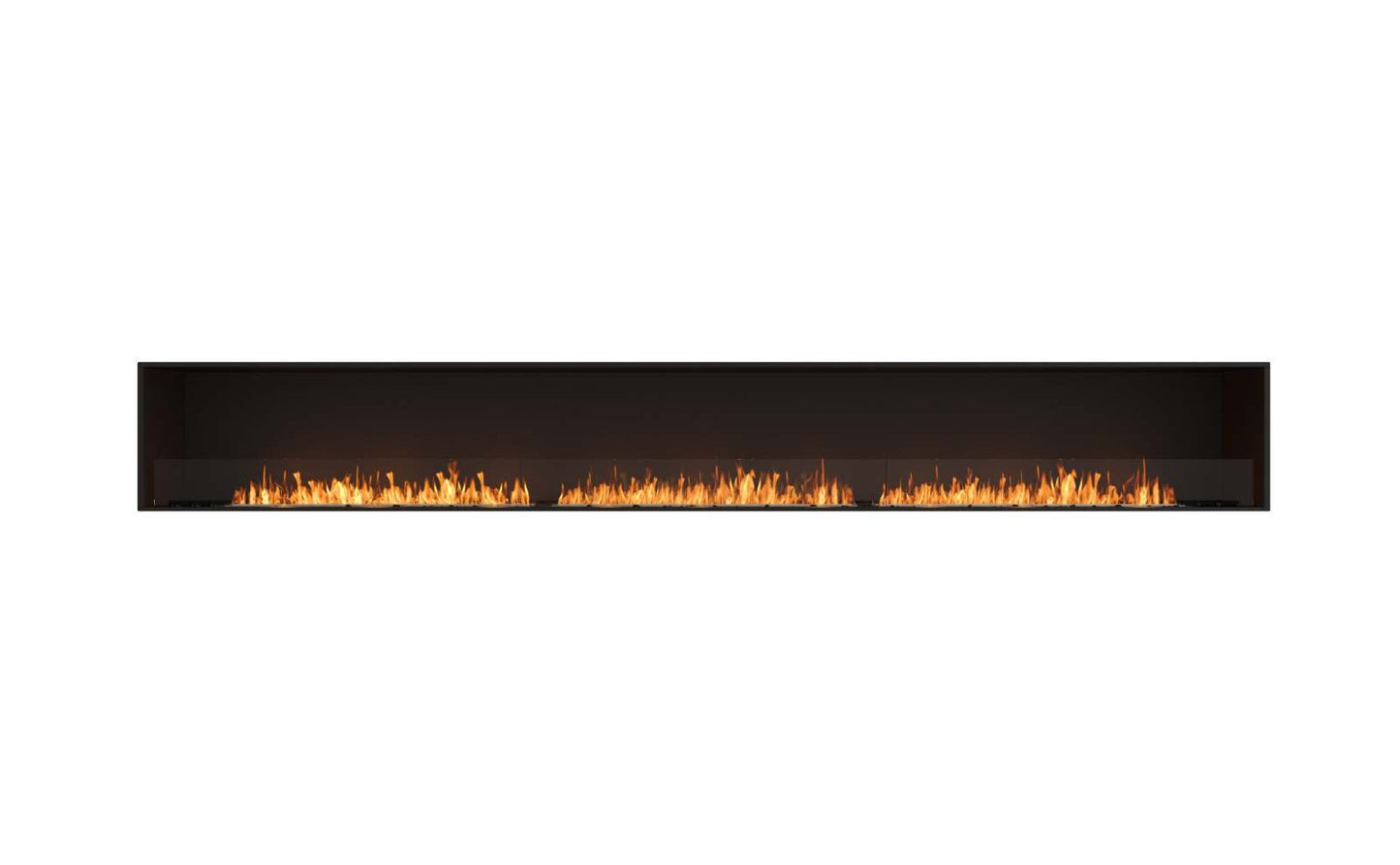 EcoSmart Flex Bioethanol Fireplace 158SS Single Sided Black