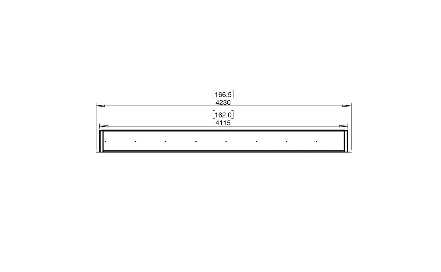 EcoSmart Flex Bioethanol Fireplace 158SS Single Sided Black