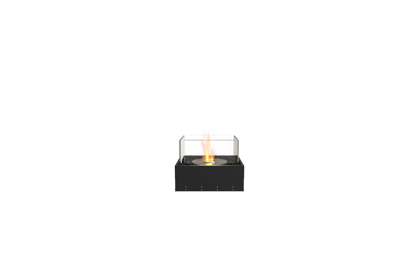 EcoSmart Flex Bioethanol Fireplace 18BN Bench Black