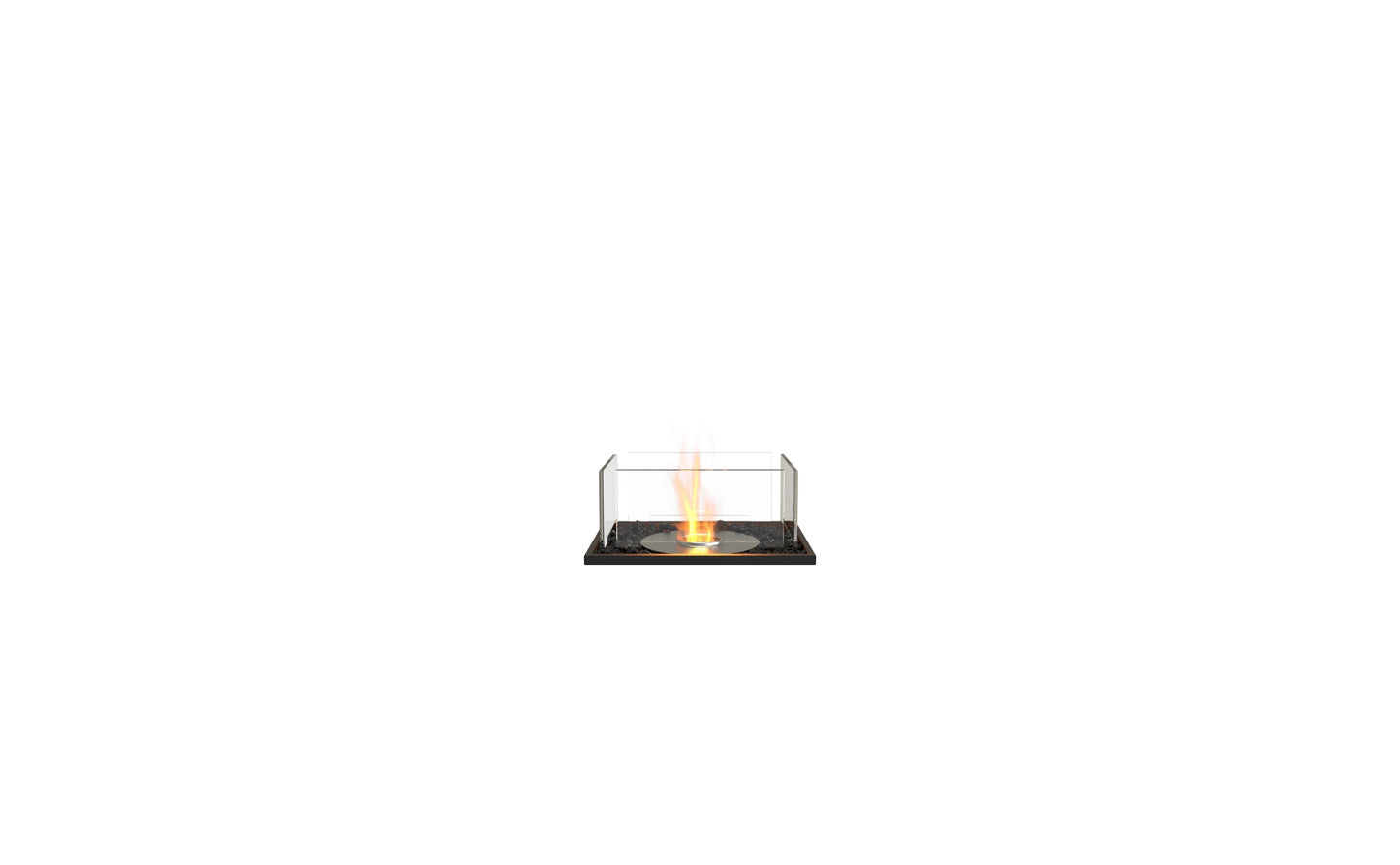 EcoSmart Flex Bioethanol Fireplace 18BN Bench Black