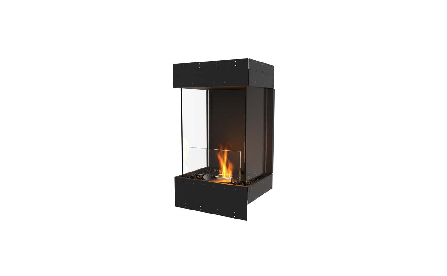EcoSmart Flex Bioethanol Fireplace 18BY Bay Black