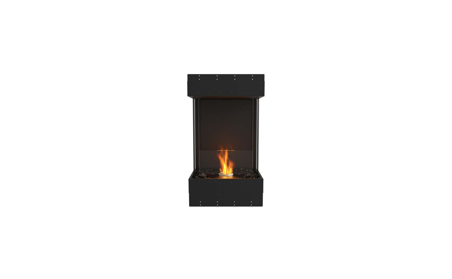 EcoSmart Flex Bioethanol Fireplace 18BY Bay Black