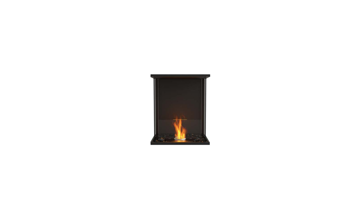 EcoSmart Flex Bioethanol Fireplace 18BY Bay Black