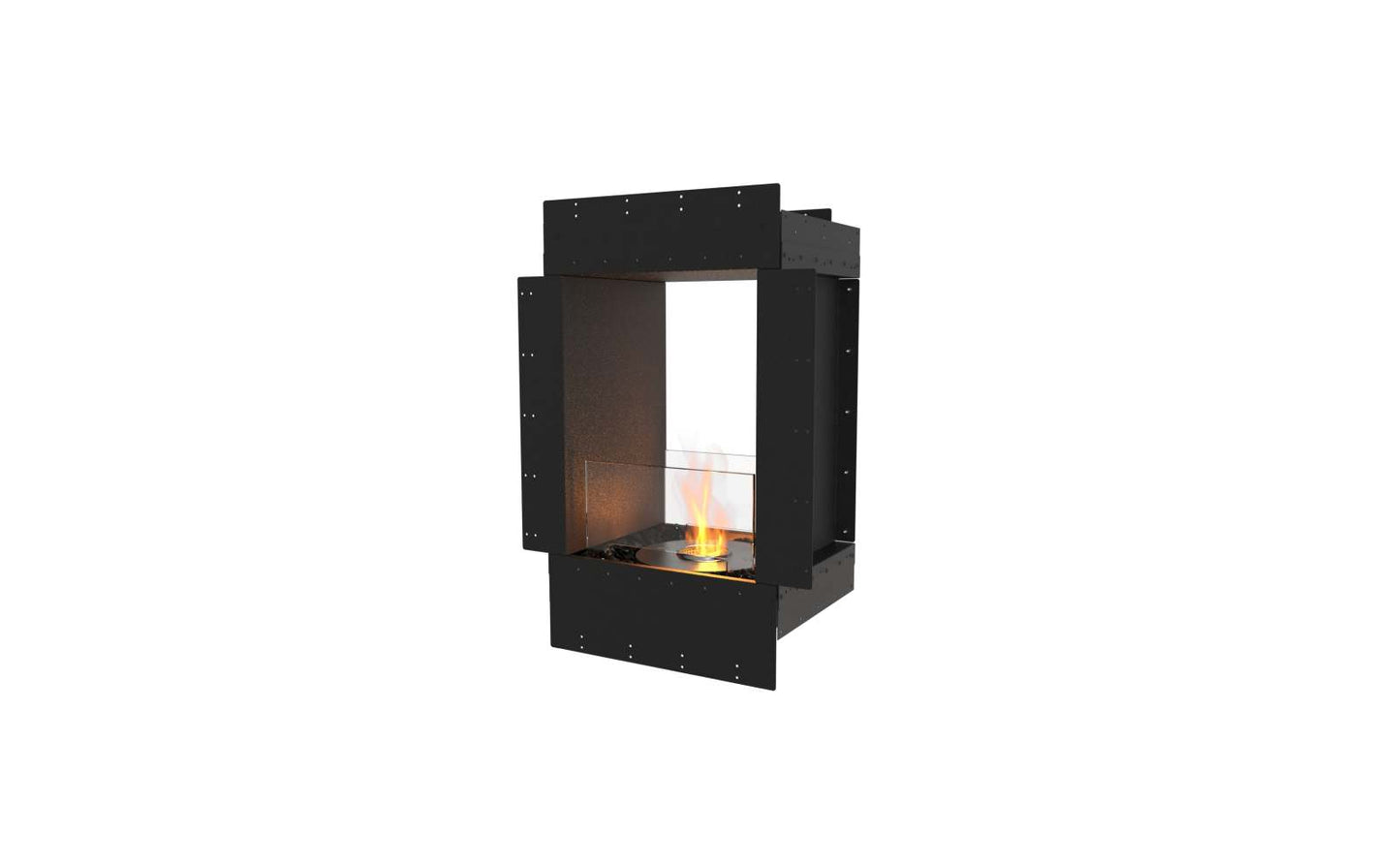 EcoSmart Flex Bioethanol Fireplace 18DB Double Sided Black