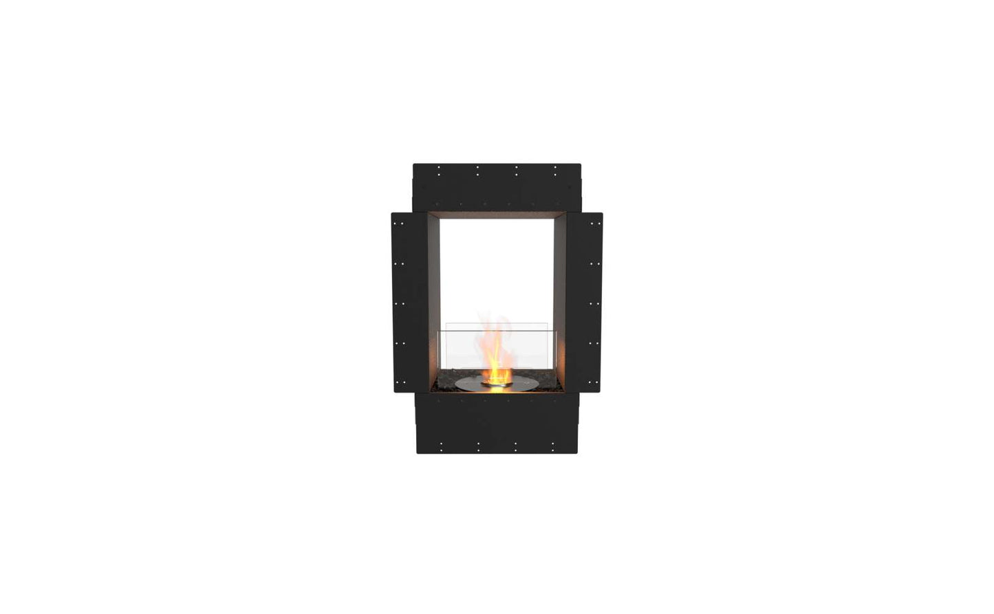 EcoSmart Flex Bioethanol Fireplace 18DB Double Sided Black