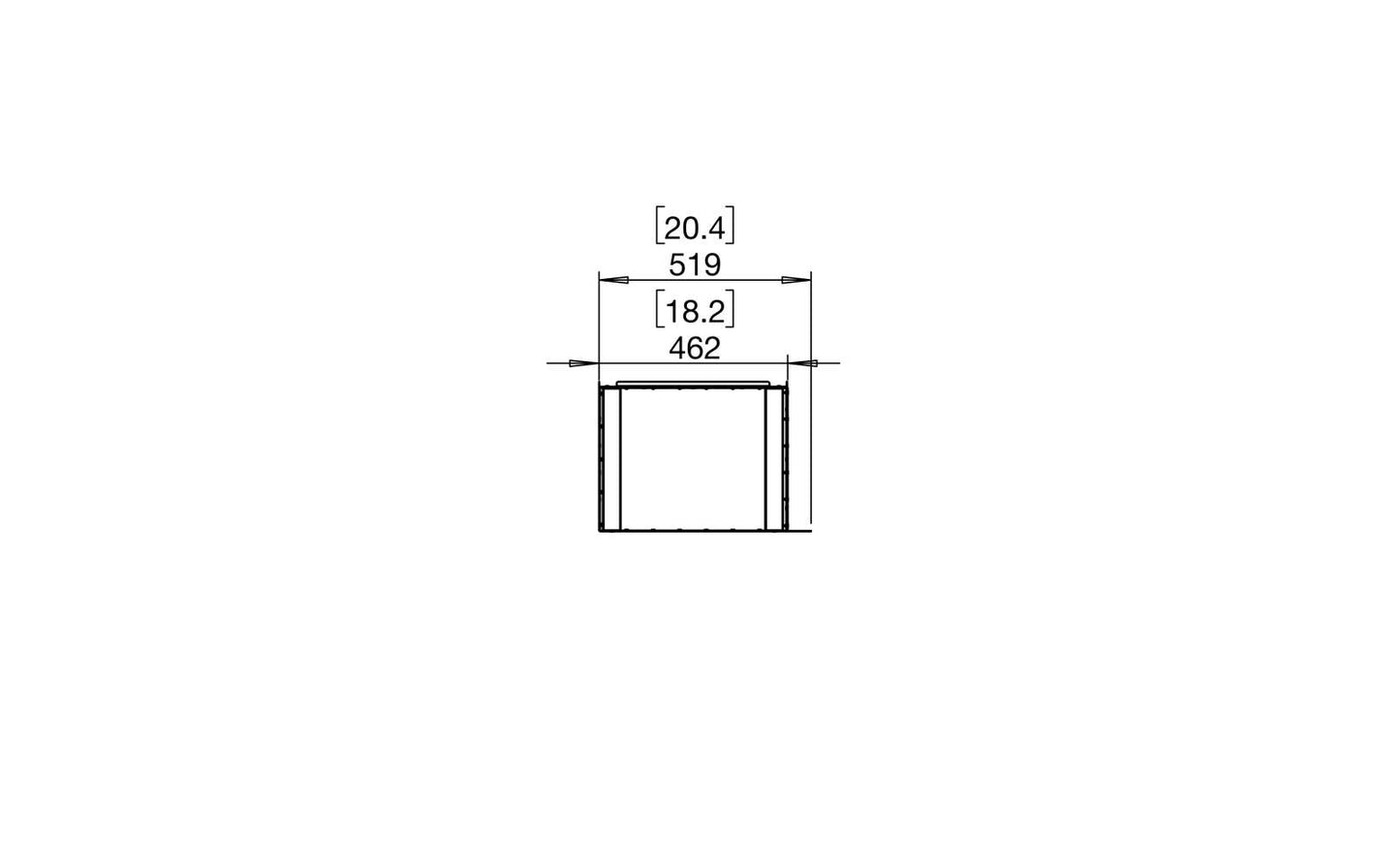 EcoSmart Flex Bioethanol Fireplace 18LC Left Corner Black