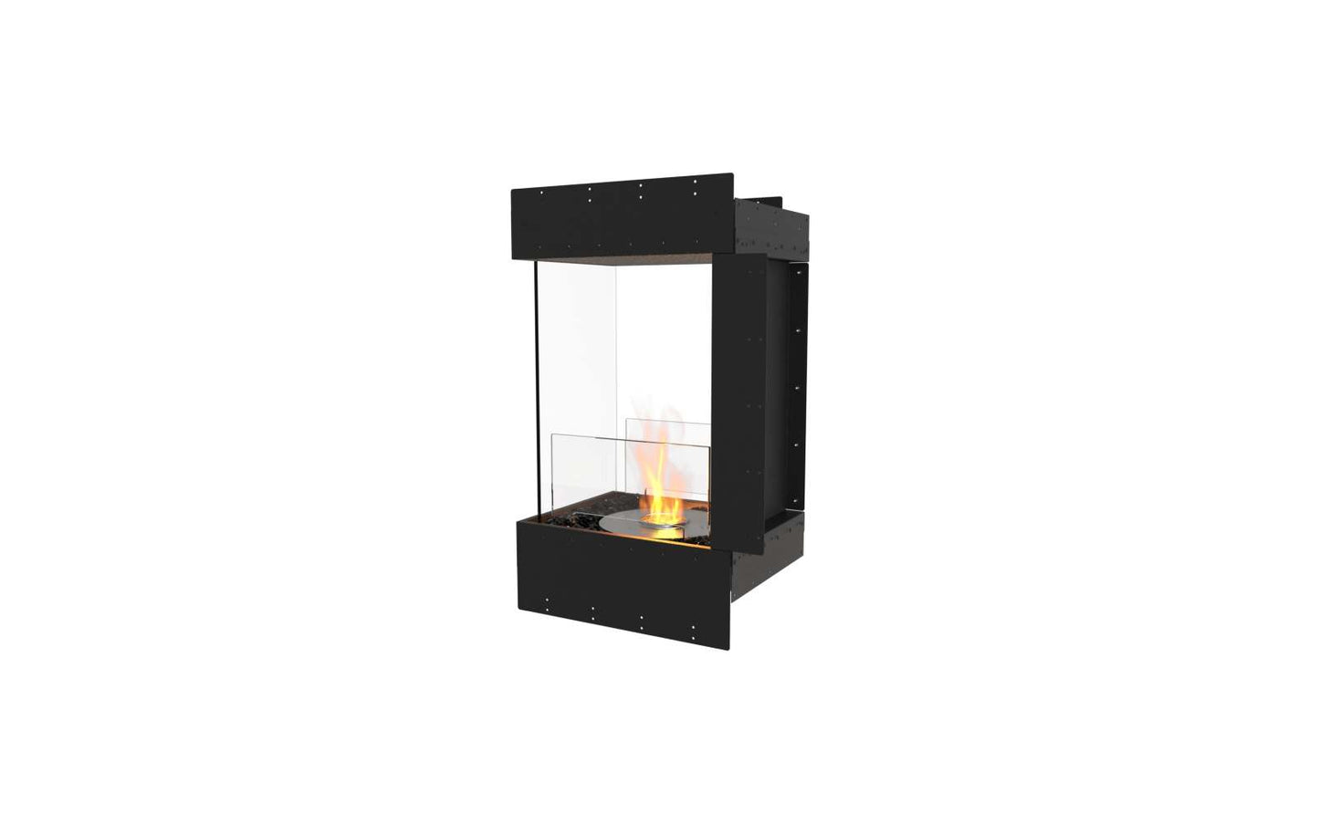 EcoSmart Flex Bioethanol Fireplace 18PN Peninsula Black