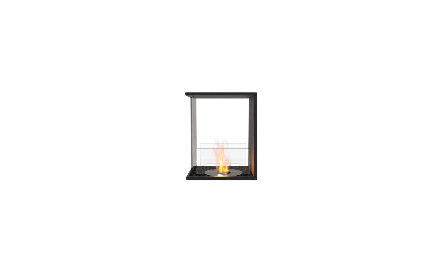 EcoSmart Flex Bioethanol Fireplace 18PN Peninsula Black