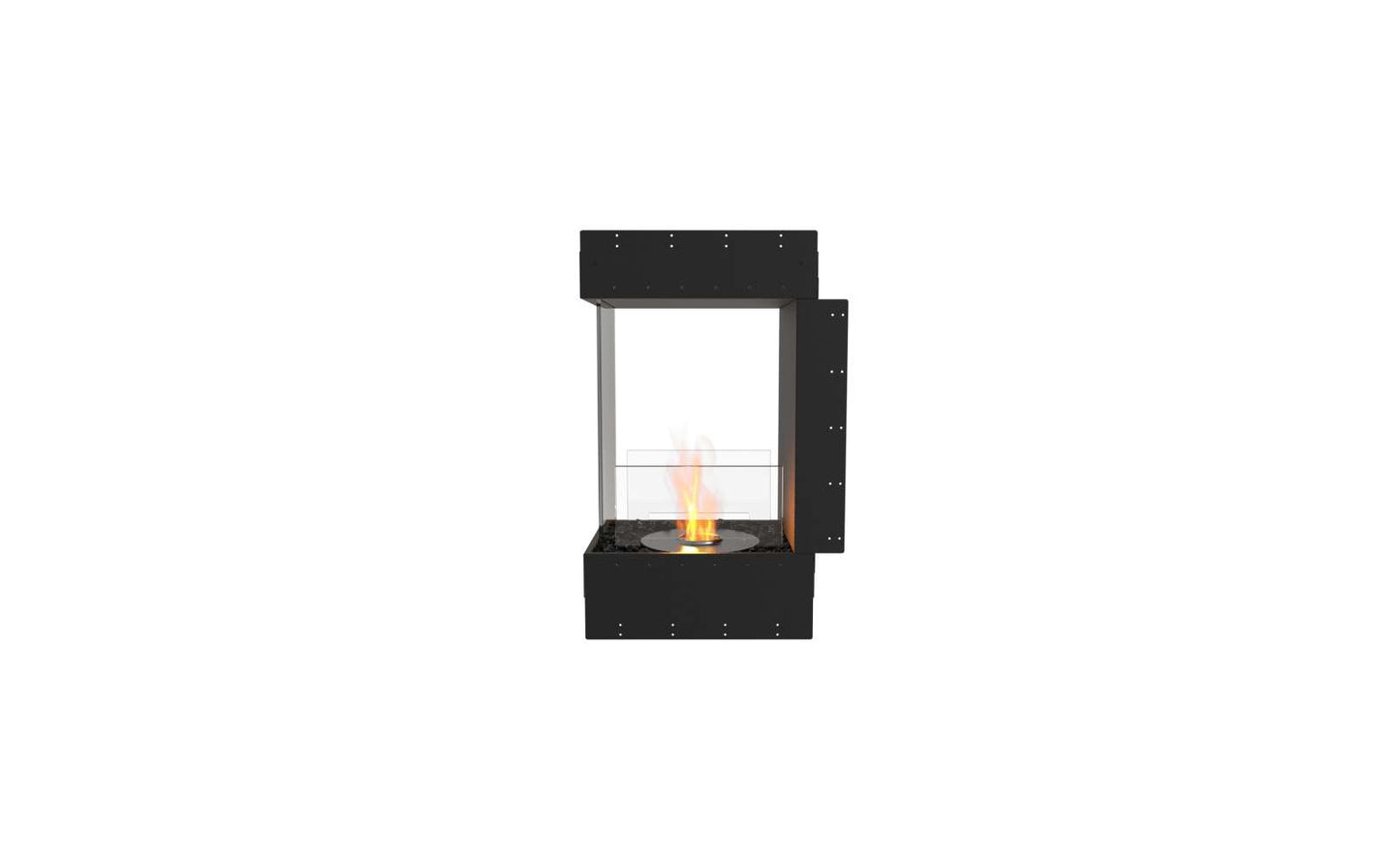EcoSmart Flex Bioethanol Fireplace 18PN Peninsula Black
