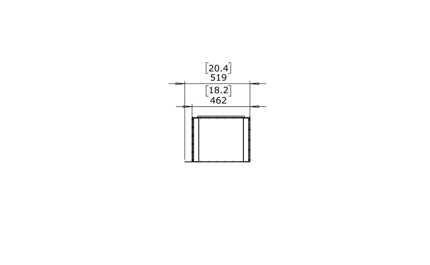 EcoSmart Flex Bioethanol Fireplace 18RC Right Corner Black