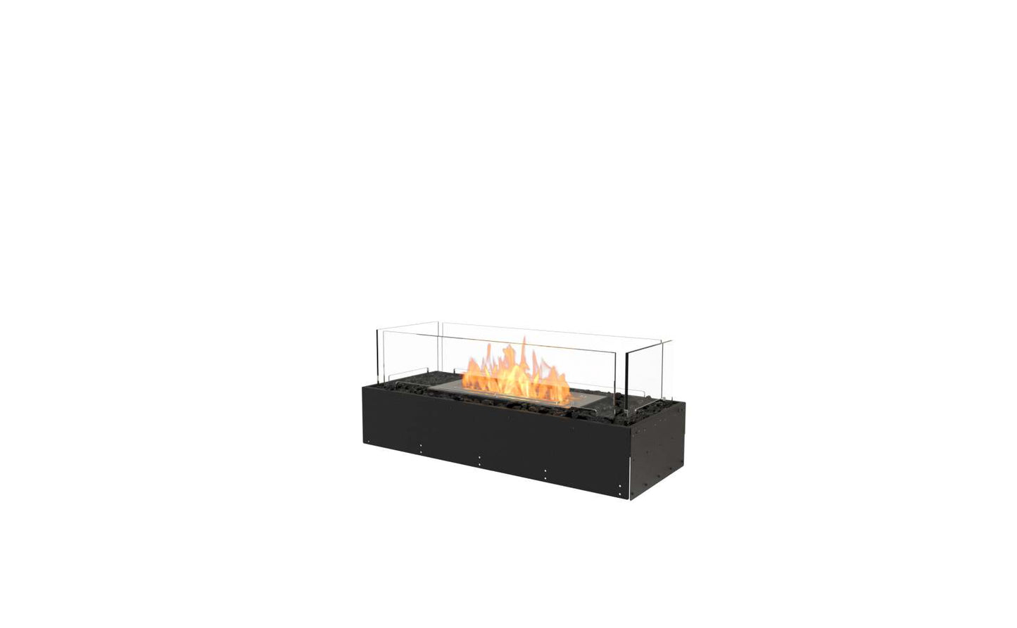 EcoSmart Flex Bioethanol Fireplace 32BN Bench Black