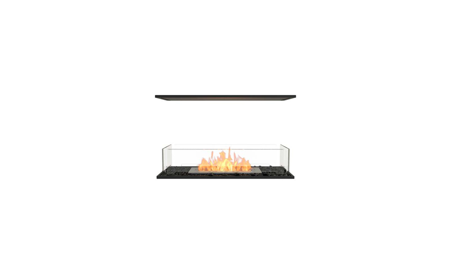 EcoSmart Flex Bioethanol Fireplace 32IL Island Black