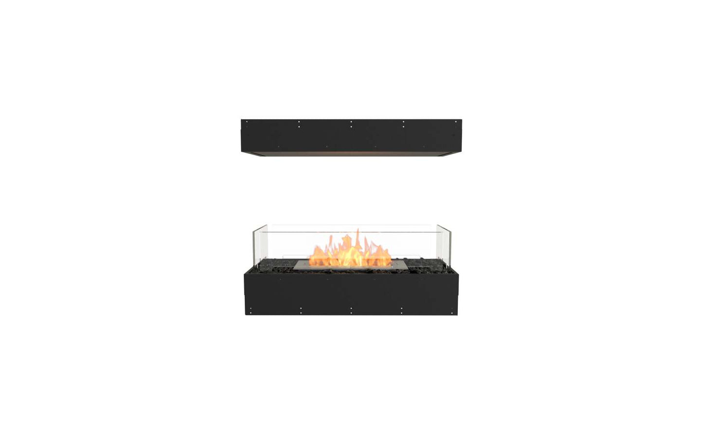 EcoSmart Flex Bioethanol Fireplace 32IL Island Black