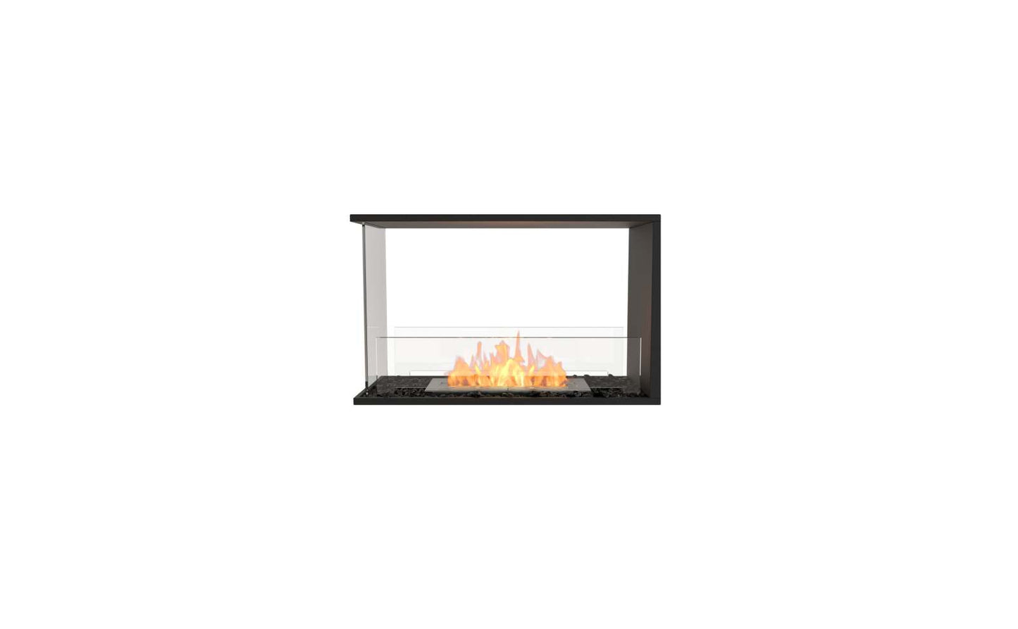 EcoSmart Flex Bioethanol Fireplace 32PN Peninsula Black