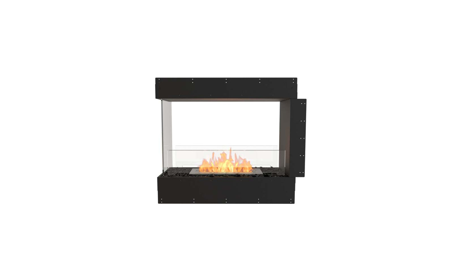 EcoSmart Flex Bioethanol Fireplace 32PN Peninsula Black