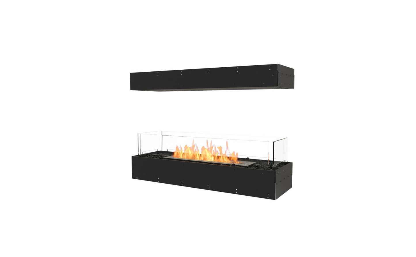 EcoSmart Flex Bioethanol Fireplace 42IL Island Black