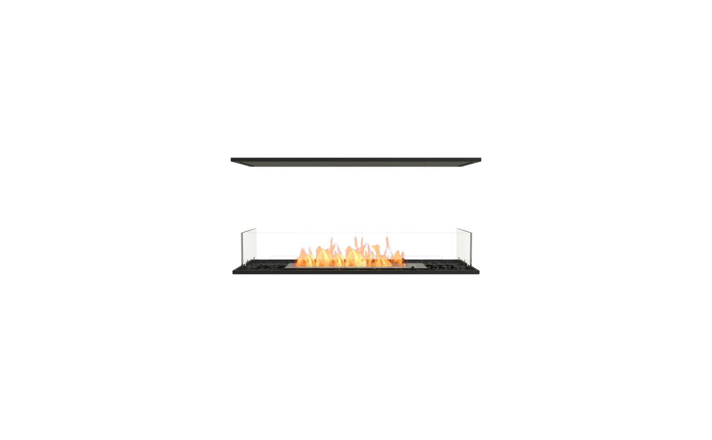 EcoSmart Flex Bioethanol Fireplace 42IL Island Black