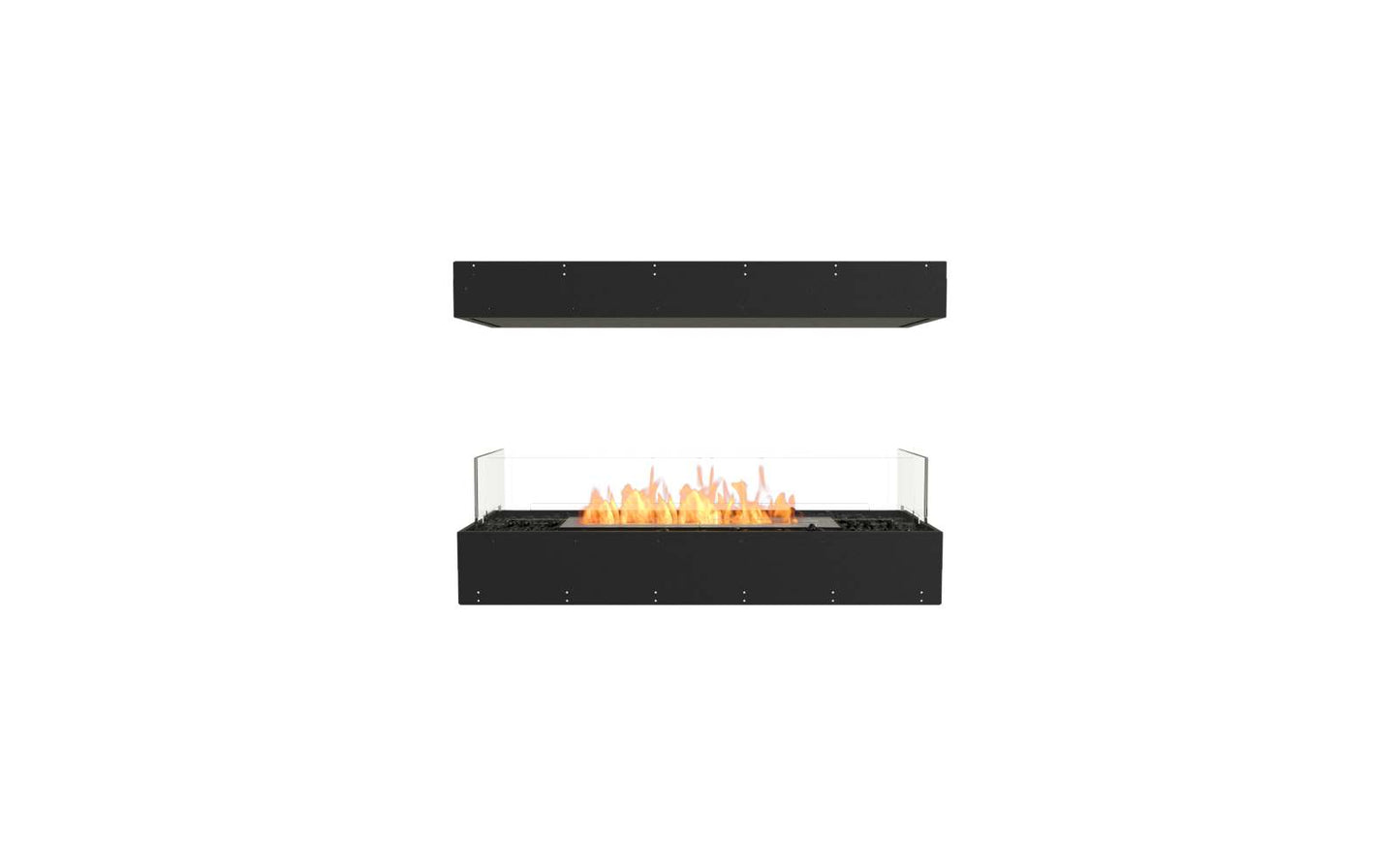 EcoSmart Flex Bioethanol Fireplace 42IL Island Black