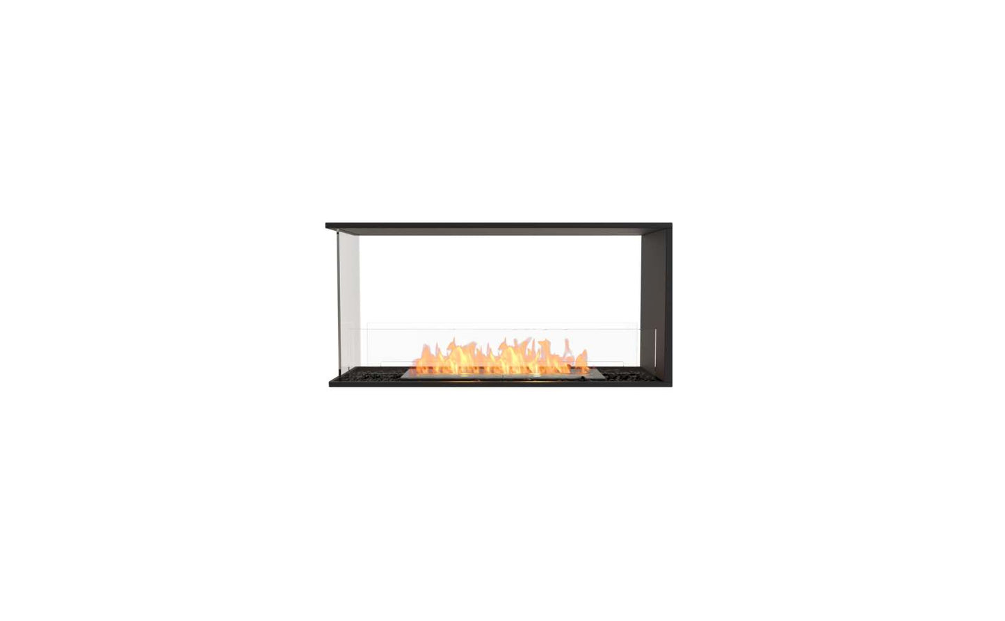EcoSmart Flex Bioethanol Fireplace 42PN Peninsula Black