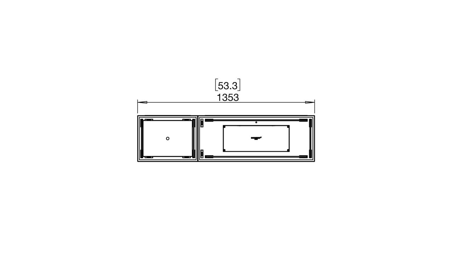 EcoSmart Flex Bioethanol Fireplace 50BN BX1 Bench Black