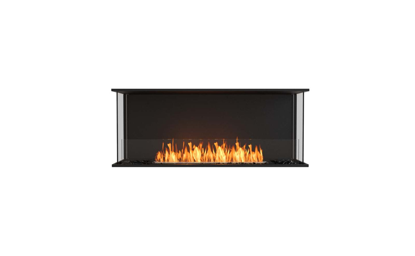 EcoSmart Flex Bioethanol Fireplace 50BY Bay Black