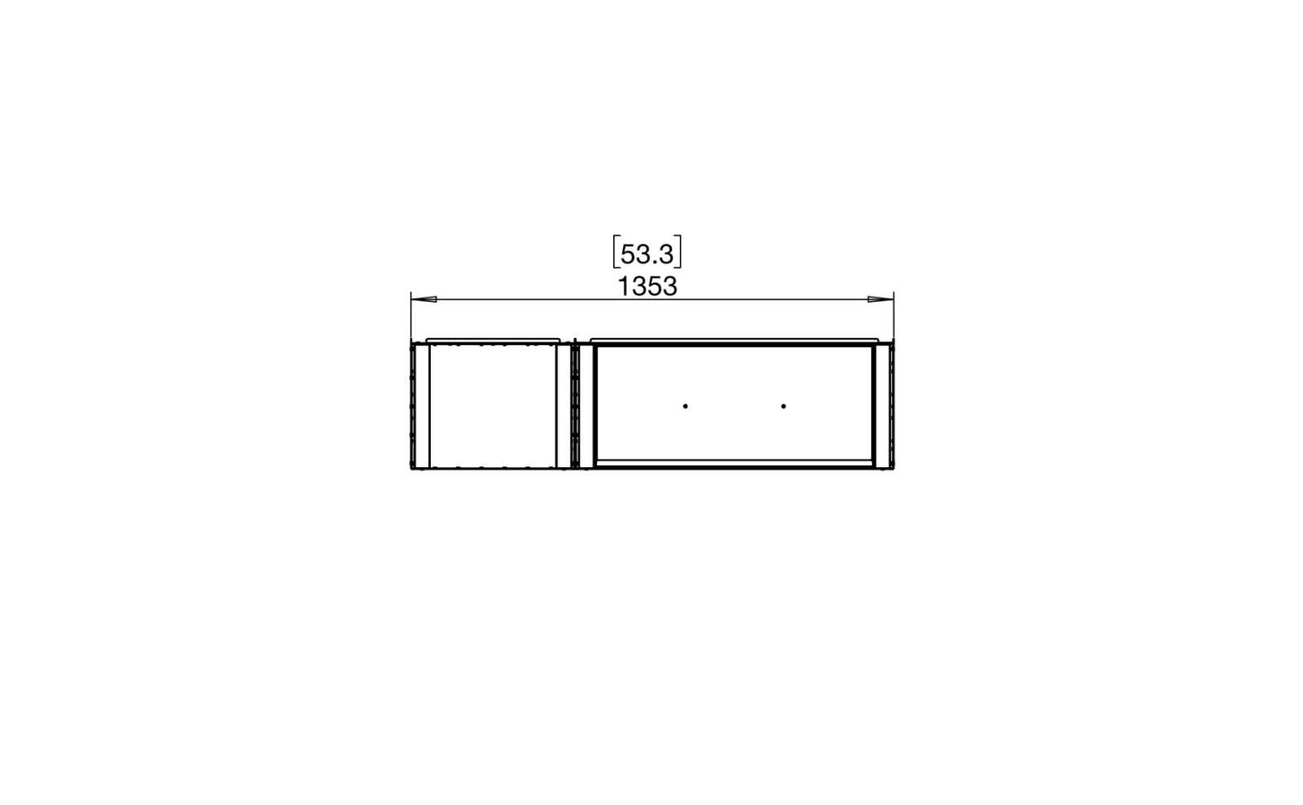 EcoSmart Flex Bioethanol Fireplace 50BY BXL Bay Black