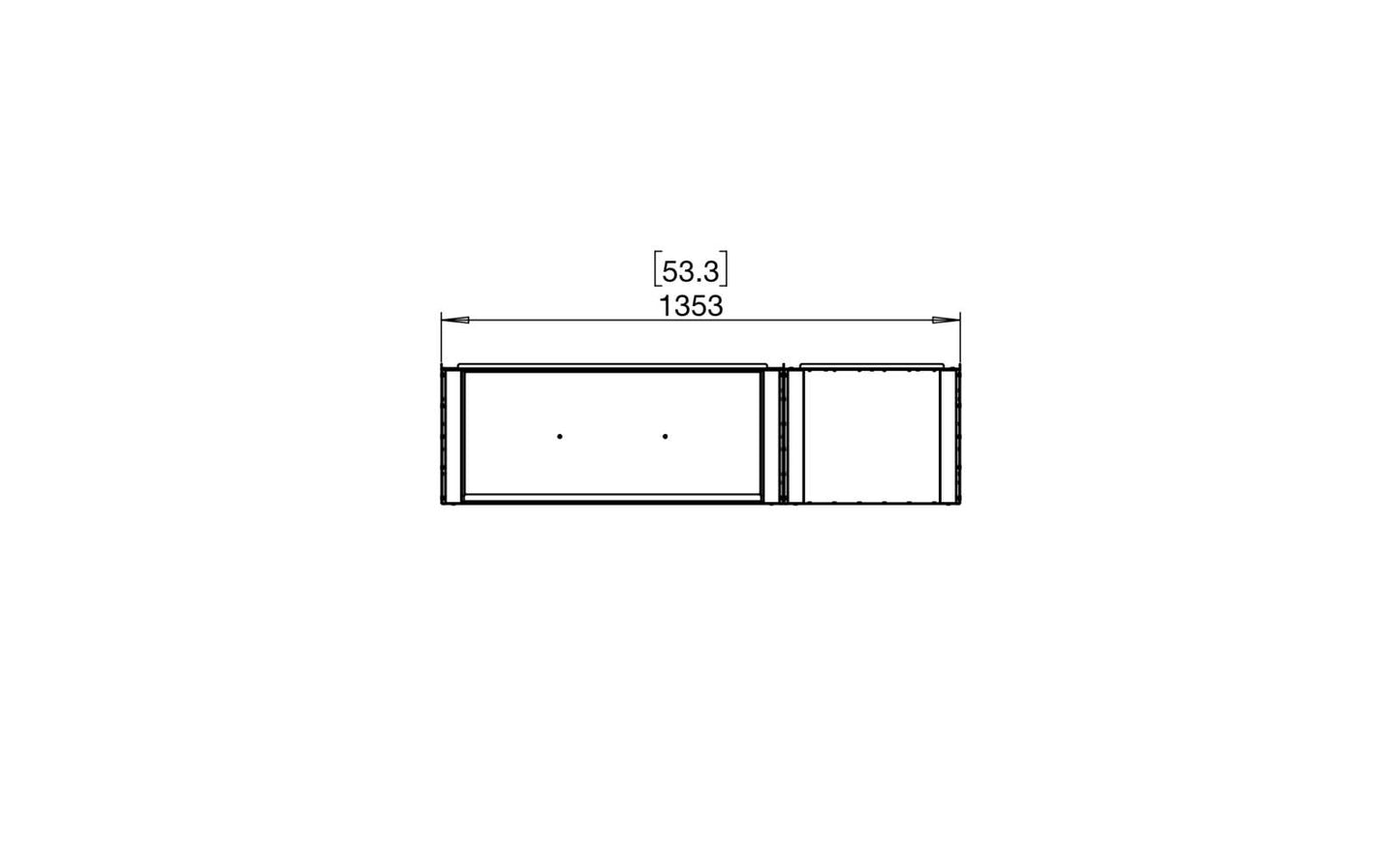 EcoSmart Flex Bioethanol Fireplace 50BY BXR Bay Black