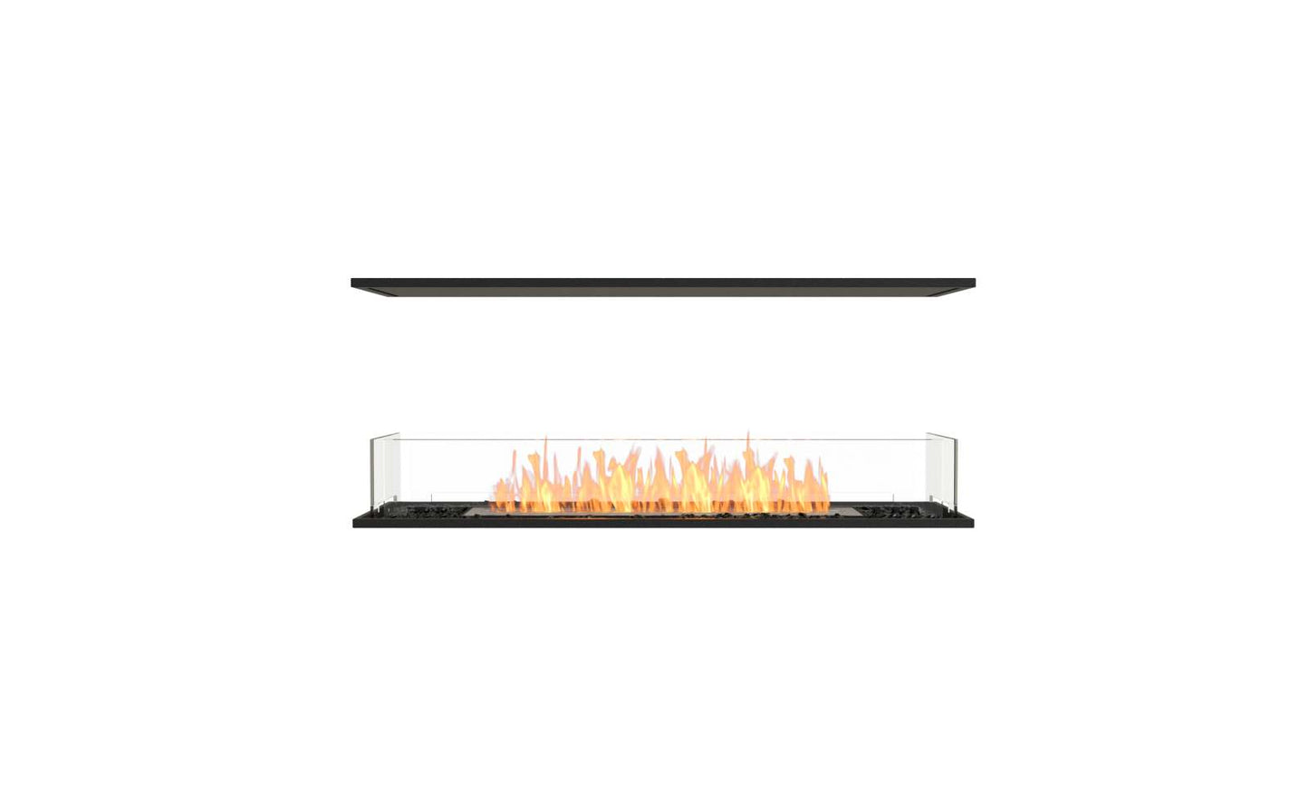 EcoSmart Flex Bioethanol Fireplace 50IL Island Black