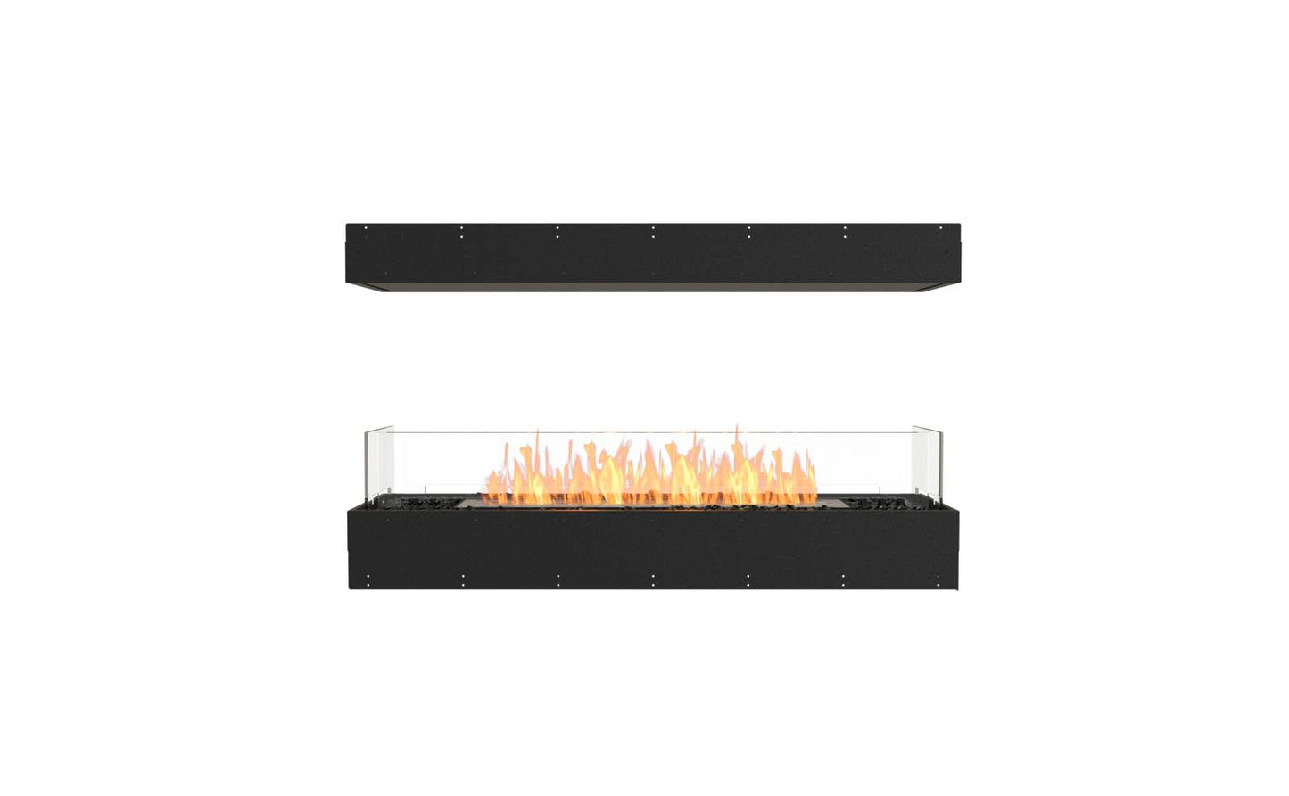 EcoSmart Flex Bioethanol Fireplace 50IL Island Black