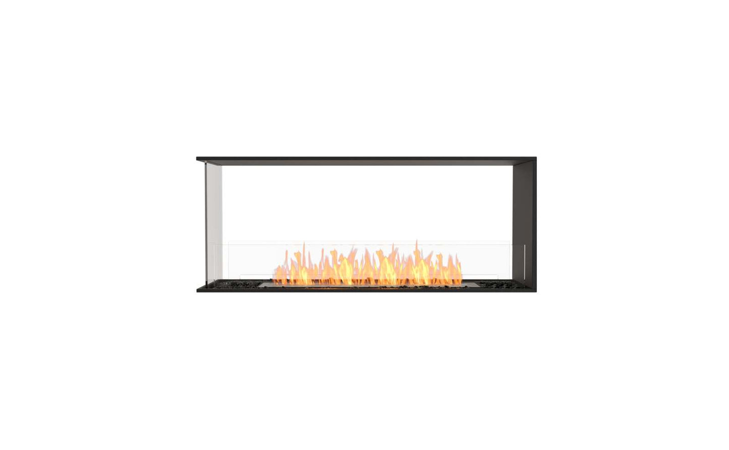 EcoSmart Flex Bioethanol Fireplace 50PN Peninsula Black