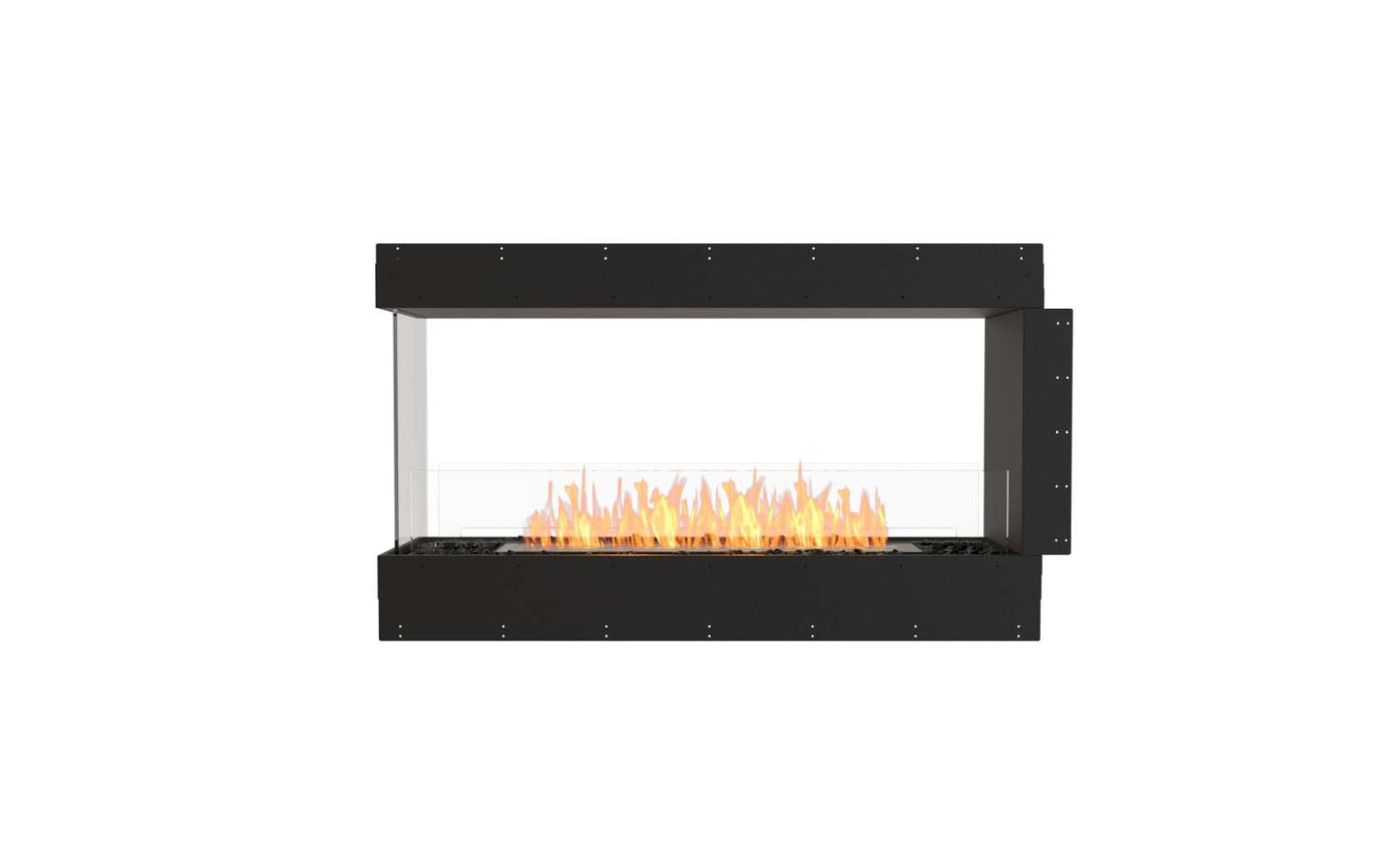 EcoSmart Flex Bioethanol Fireplace 50PN Peninsula Black