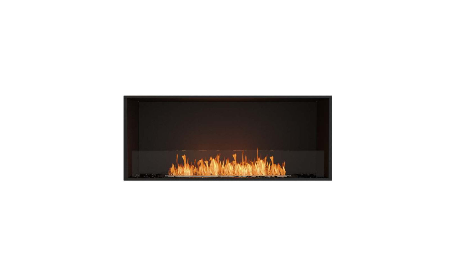EcoSmart Flex Bioethanol Fireplace 50SS Single Sided Black