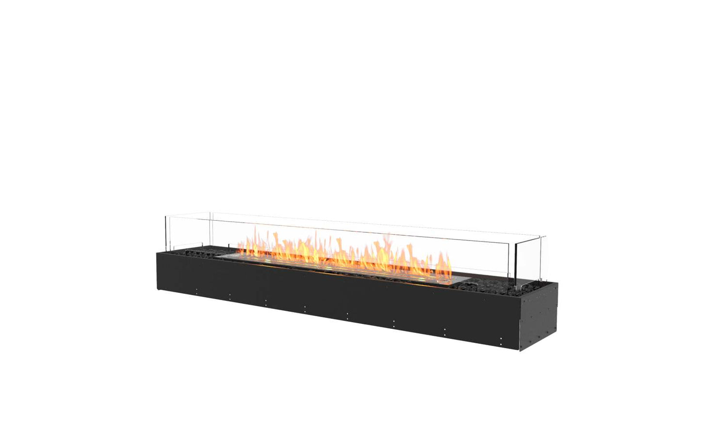 EcoSmart Flex Bioethanol Fireplace 68BN Bench Black