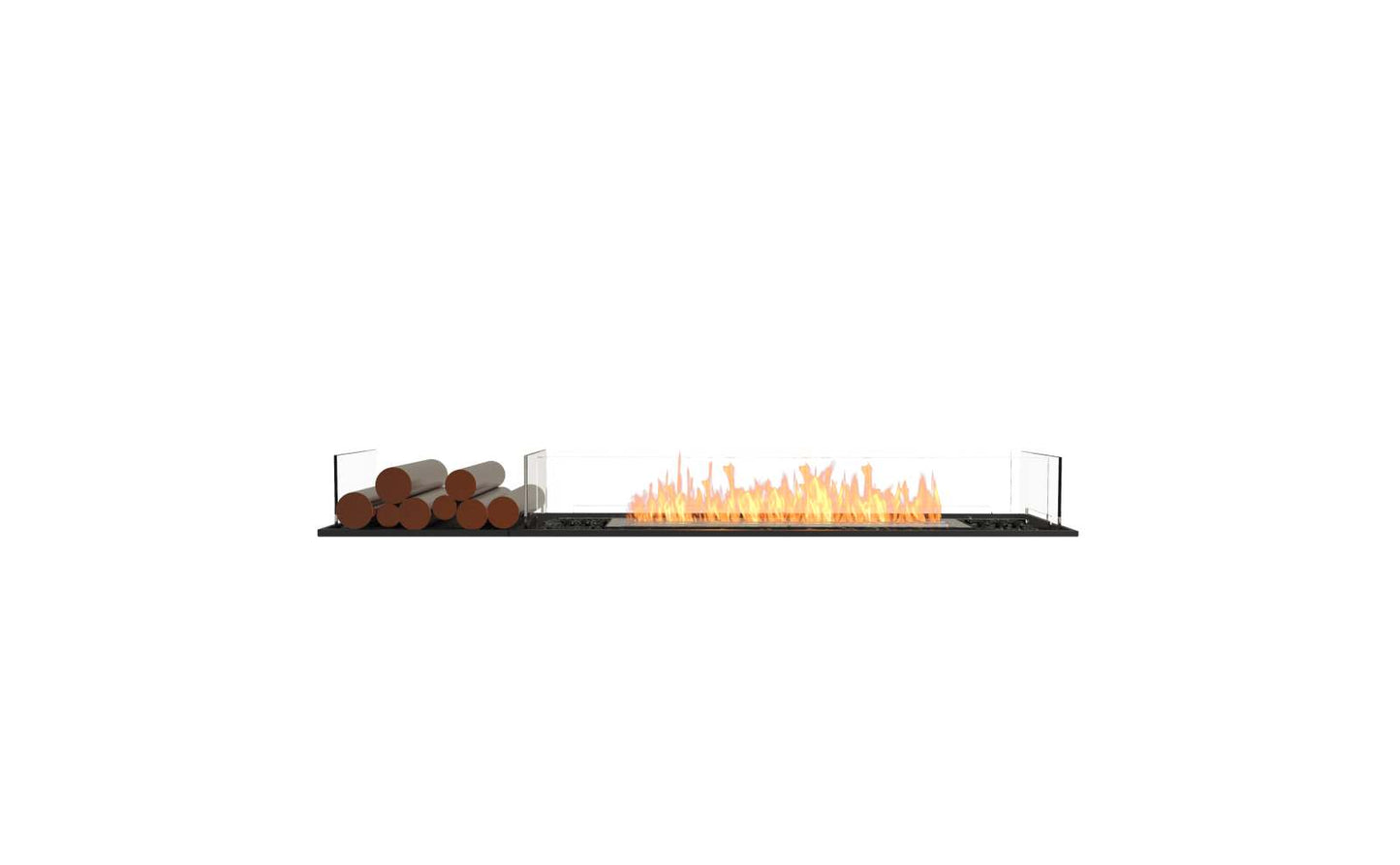 EcoSmart Flex Bioethanol Fireplace 68BN BX1 Bench Black