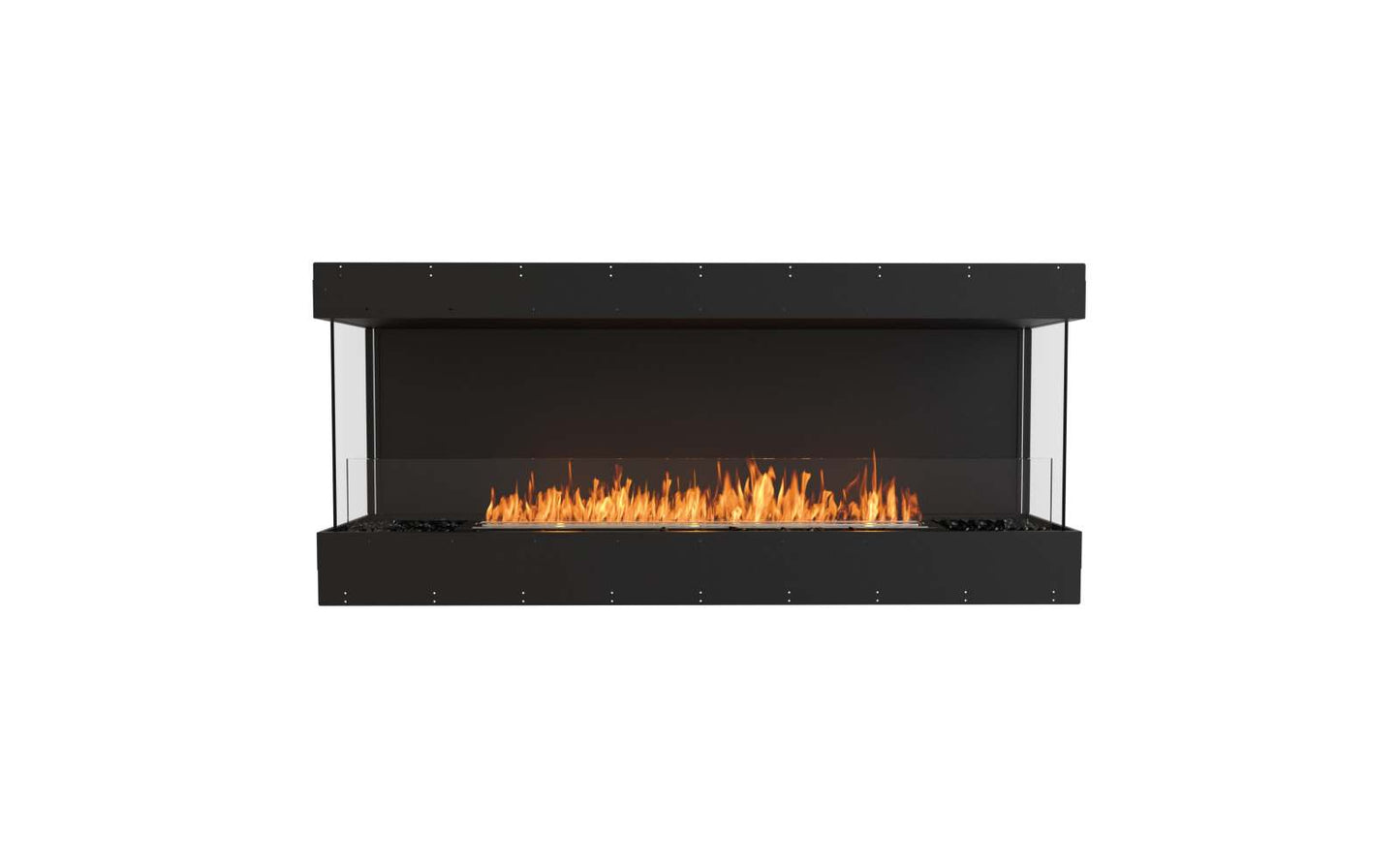 EcoSmart Flex Bioethanol Fireplace 68BY Bay Black