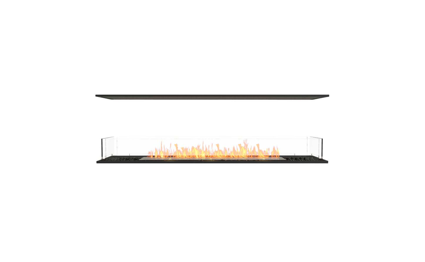 EcoSmart Flex Bioethanol Fireplace 68IL Island Black