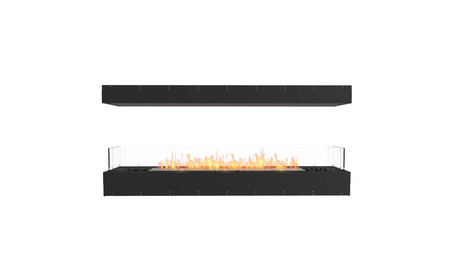 EcoSmart Flex Bioethanol Fireplace 68IL Island Black