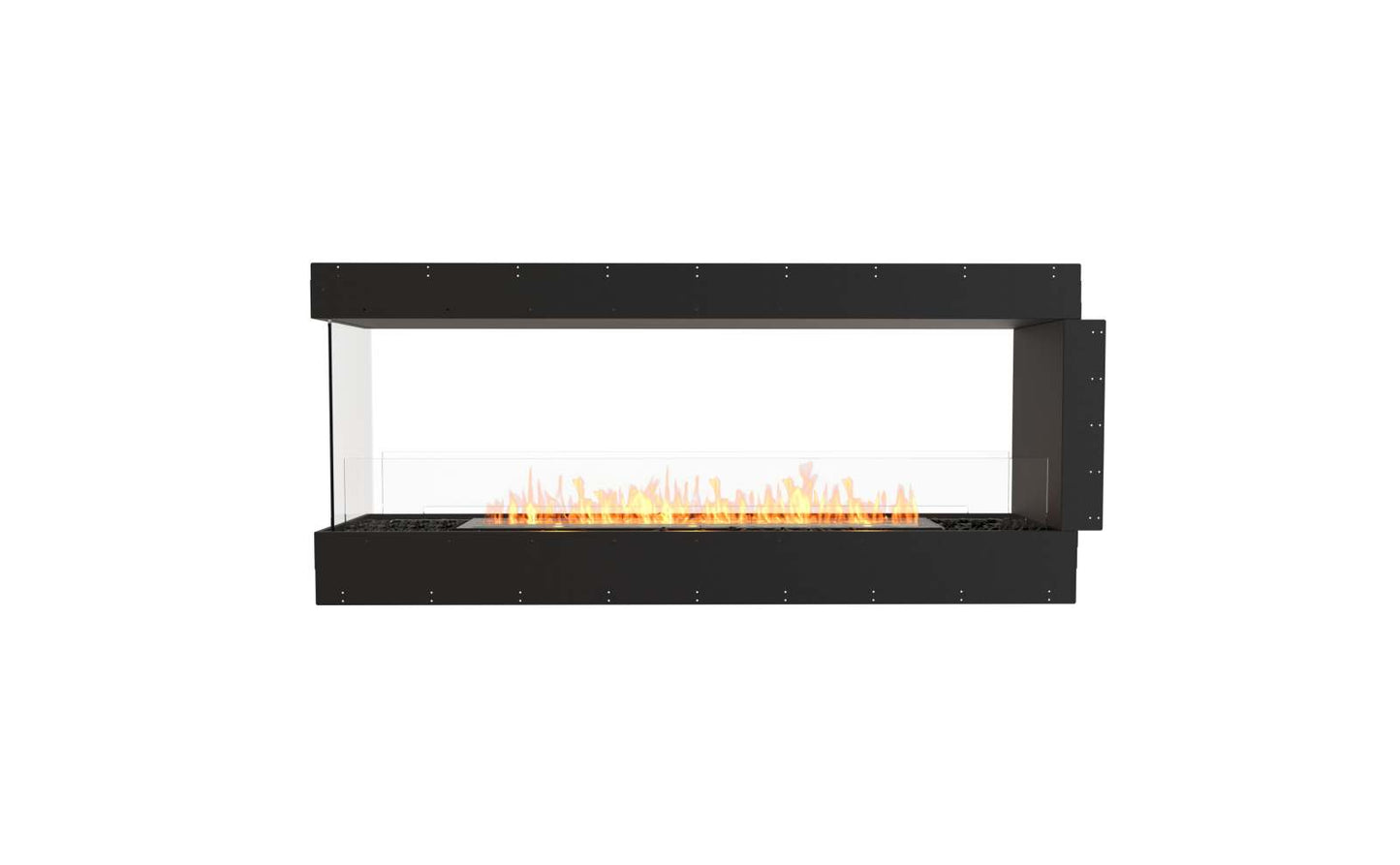 EcoSmart Flex Bioethanol Fireplace 68PN Peninsula Black