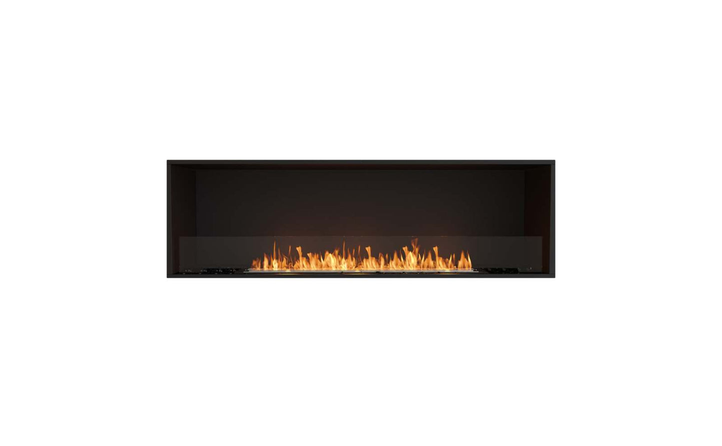 EcoSmart Flex Bioethanol Fireplace 68SS Single Sided Black