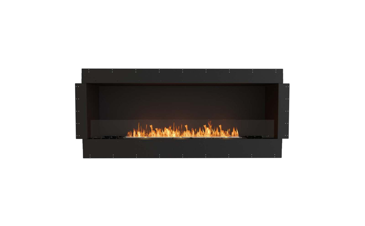 EcoSmart Flex Bioethanol Fireplace 68SS Single Sided Black